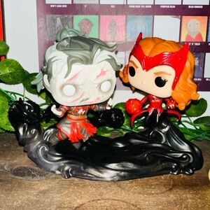 Funko Marvel Doctor Strange Dead Strange and Scarlet Witch Pop Figure Moment